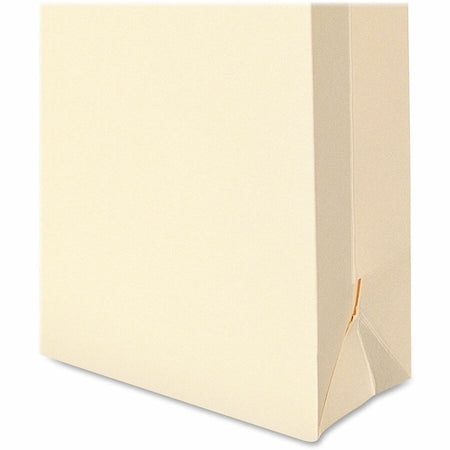 Smead Straight Tab Cut Letter Recycled File Jacket - 8 1/2’’ x 11’’ - 2’’ Expansion - Top Location - 11 pt. - 2 Plys