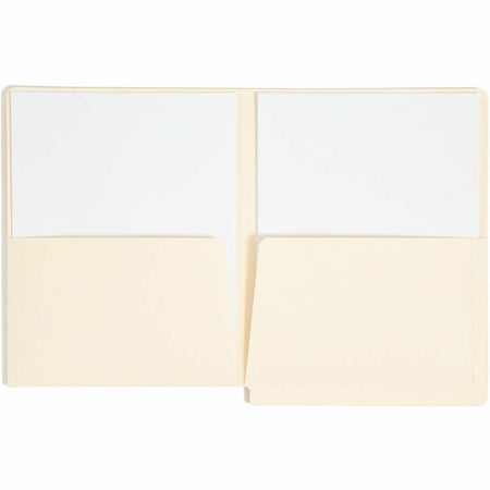 Smead Straight Tab Cut Letter Recycled File Pocket - Alternate-Image1