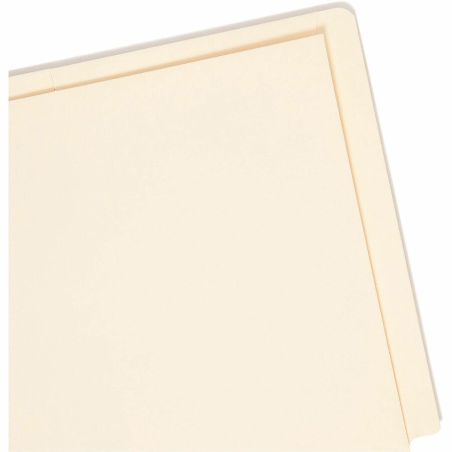 Smead Straight Tab Cut Letter Recycled File Pocket - Top