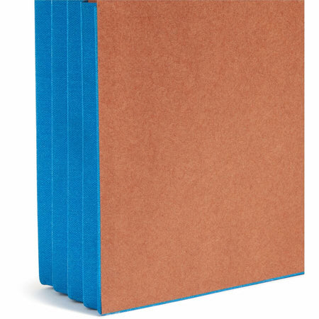 Smead Straight Tab Cut Letter Recycled File Pocket - 8 1/2’’ x 11’’ - 3 Expansion - 1 Pocket(s) - Top Location - End