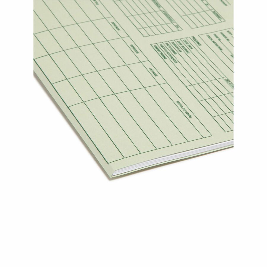 Smead Straight Tab Cut Letter Recycled Top Tab File Folder - Alternate-Image2