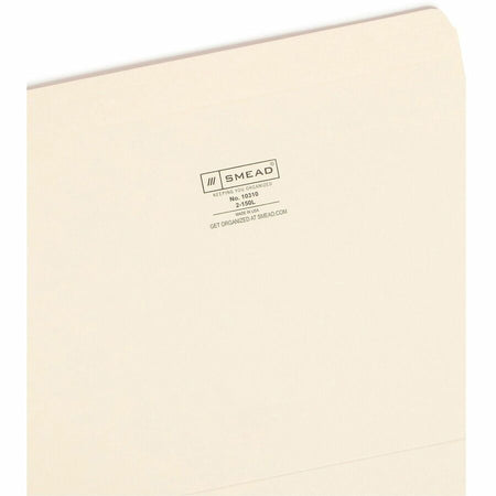 Smead Straight Tab Cut Letter Recycled Top Tab File Folder - Right