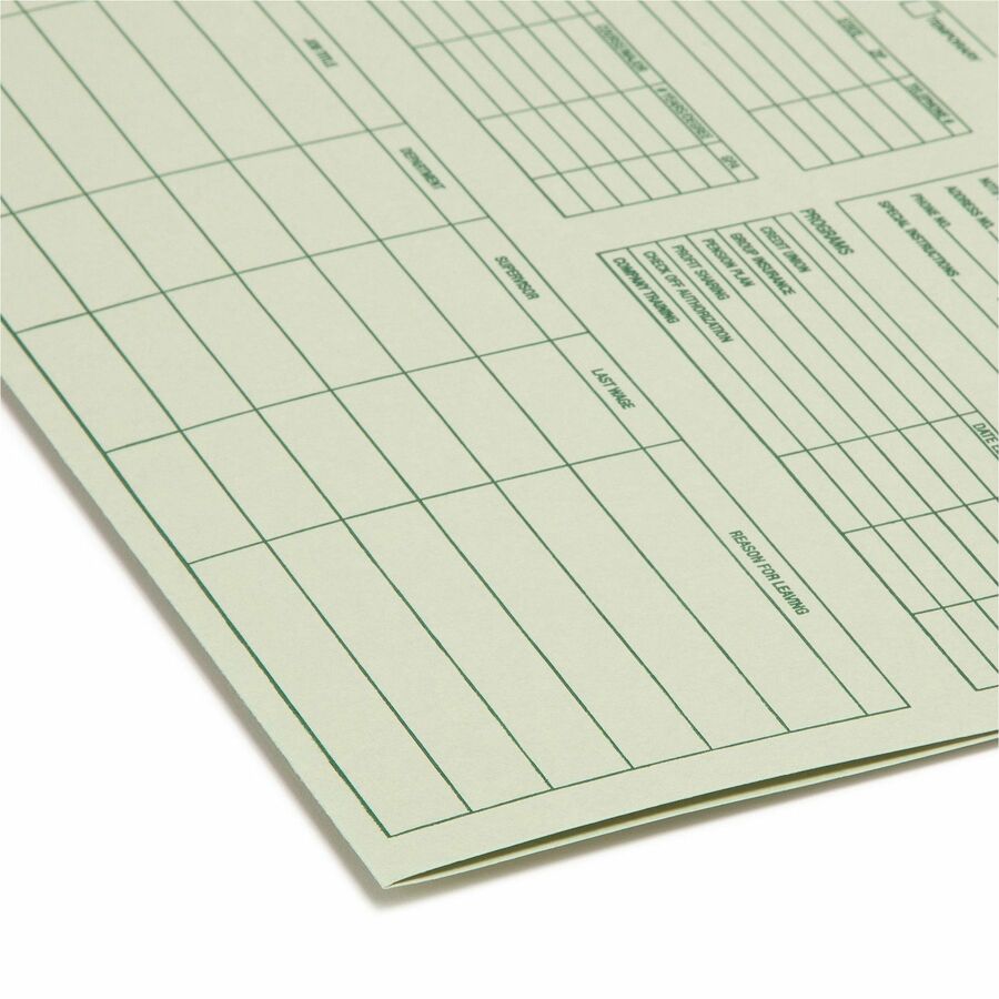 Smead Straight Tab Cut Letter Recycled Top Tab File Folder - Bottom