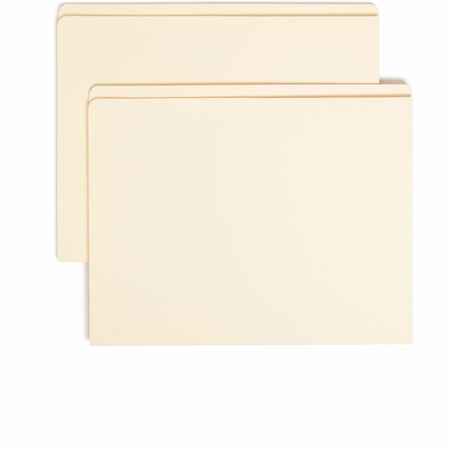 Smead Straight Tab Cut Letter Recycled Top Tab File Folder - 2000