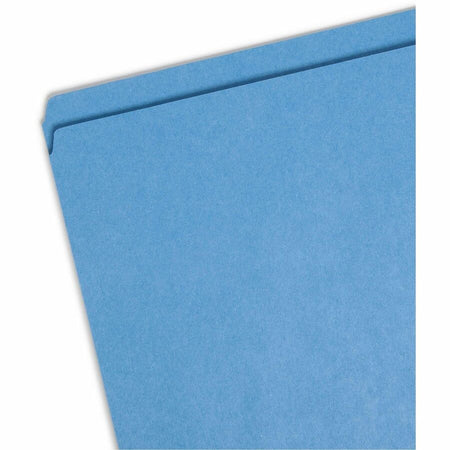 Smead Straight Tab Cut Letter Recycled Top Tab File Folder - Left