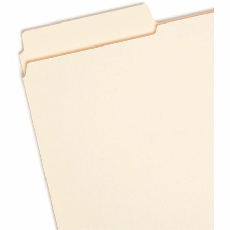 Smead SuperTab 1/3 Tab Cut Legal Recycled Top Tab File Folder - Left