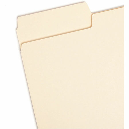 Smead SuperTab 1/3 Tab Cut Legal Recycled Top Tab File Folder - Left