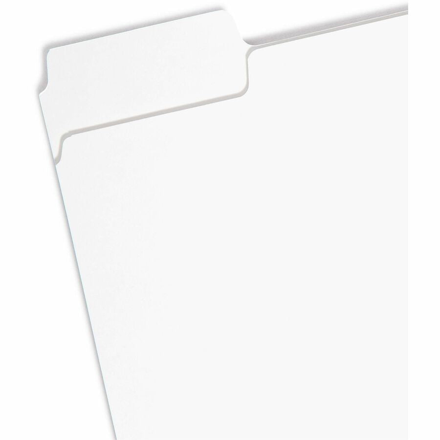 Smead SuperTab 1/3 Tab Cut Letter Recycled Top Tab File Folder - Left