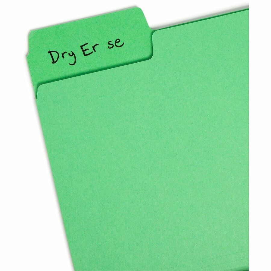 Smead SuperTab 1/3 Tab Cut Letter Recycled Top Tab File Folder - Top