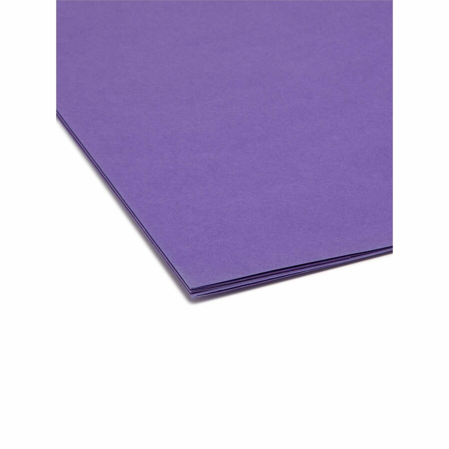 Smead SuperTab 1/3 Tab Cut Letter Recycled Top Tab File Folder - Alternate-Image2