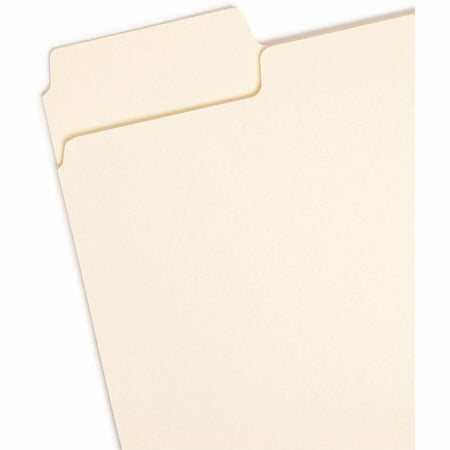 Smead SuperTab 1/3 Tab Cut Letter Recycled Top Tab File Folder - Left