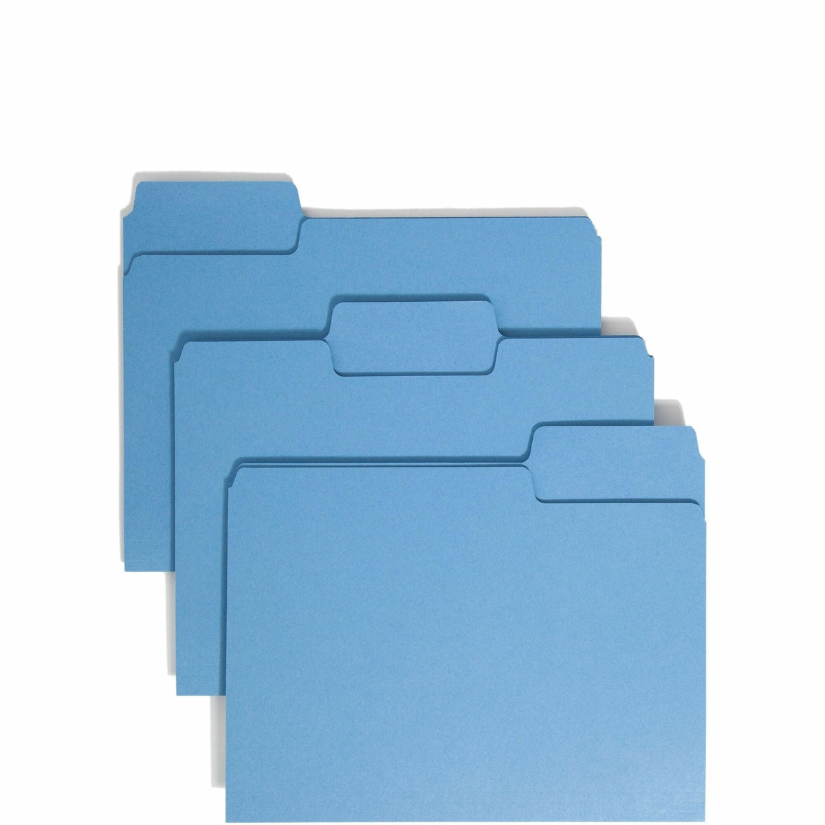 Smead SuperTab 1/3 Tab Cut Letter Recycled Top Tab File Folder - 2000