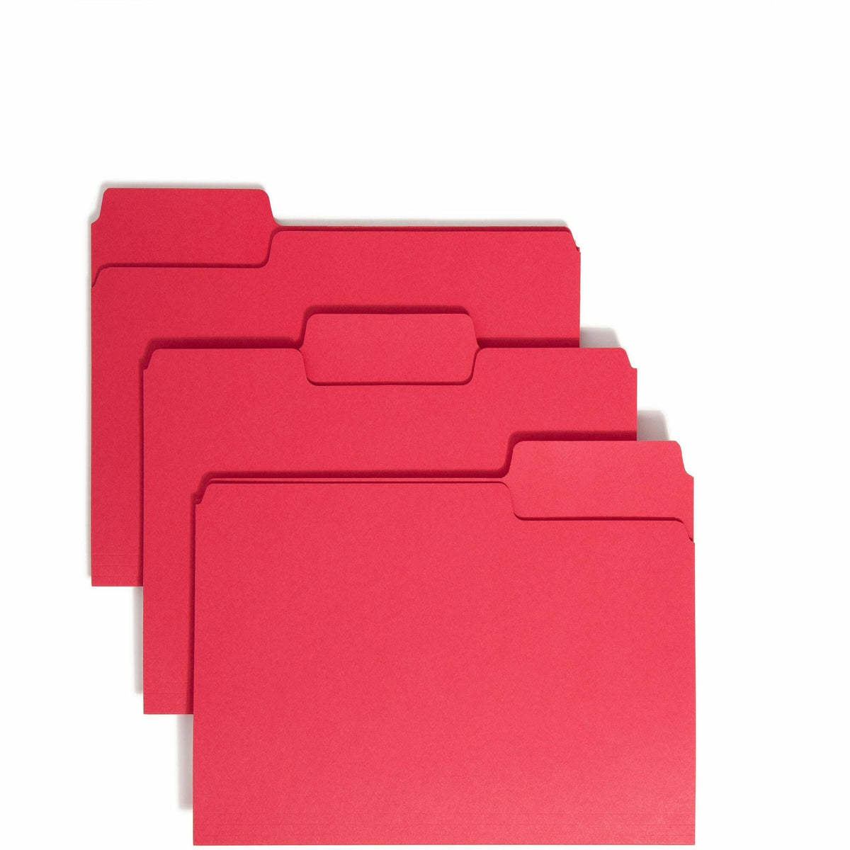Smead SuperTab 1/3 Tab Cut Letter Recycled Top Tab File Folder - 2000