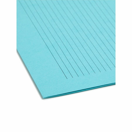 Smead SuperTab 1/3 Tab Cut Letter Recycled Fastener Folder - 8 1/2’’ x 11’’ - 1 2K Fastener(s) - Top Location - 11 pt.