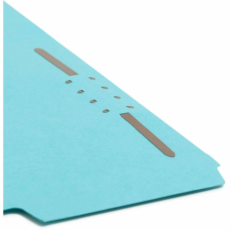 Smead SuperTab Fastener Folder - Colorful 1/3 Tab Cut - 24 Pack - Folders