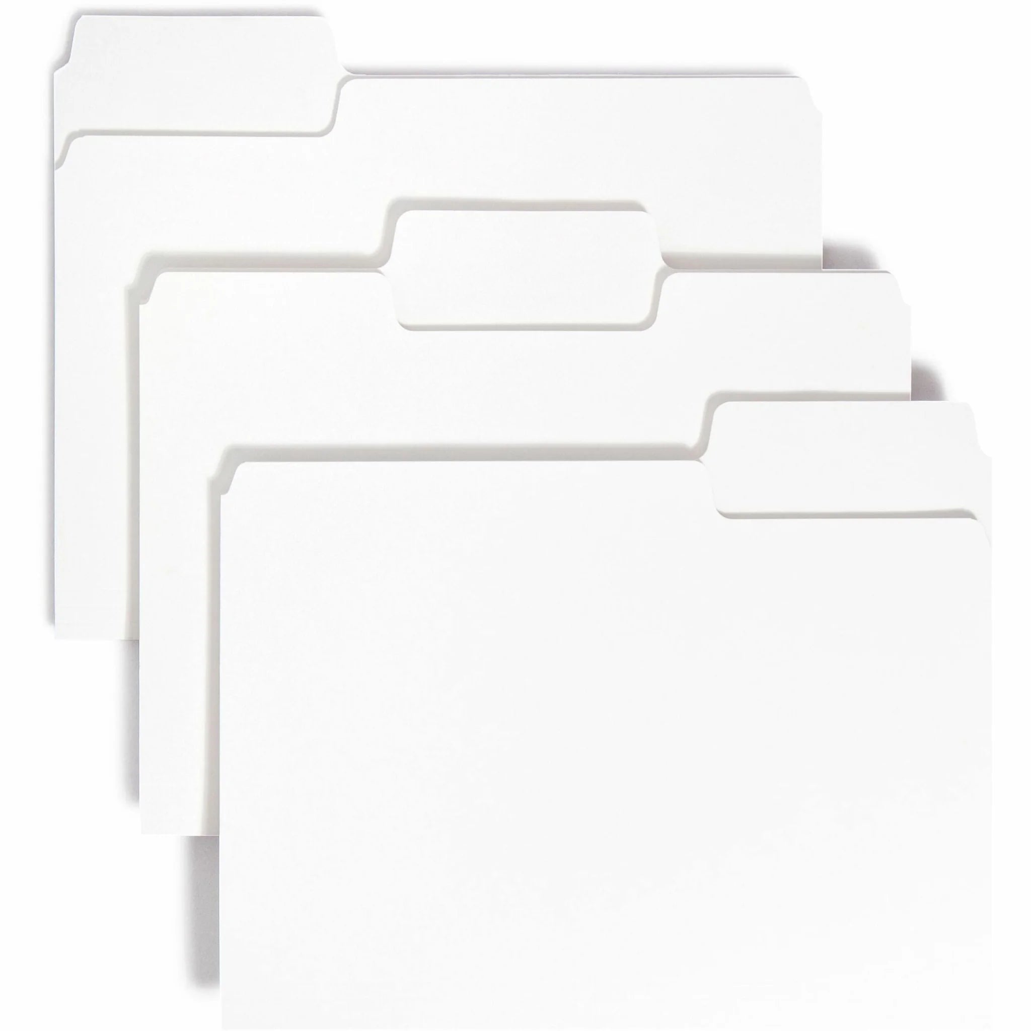 Smead SuperTab File Folders: 1/3 Tab Cut Letter Size 100/Box - Top Folders