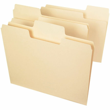 Smead SuperTab File Folders - Letter Size 1/3 Tab Cut 3/4’’ Expansion - Top
