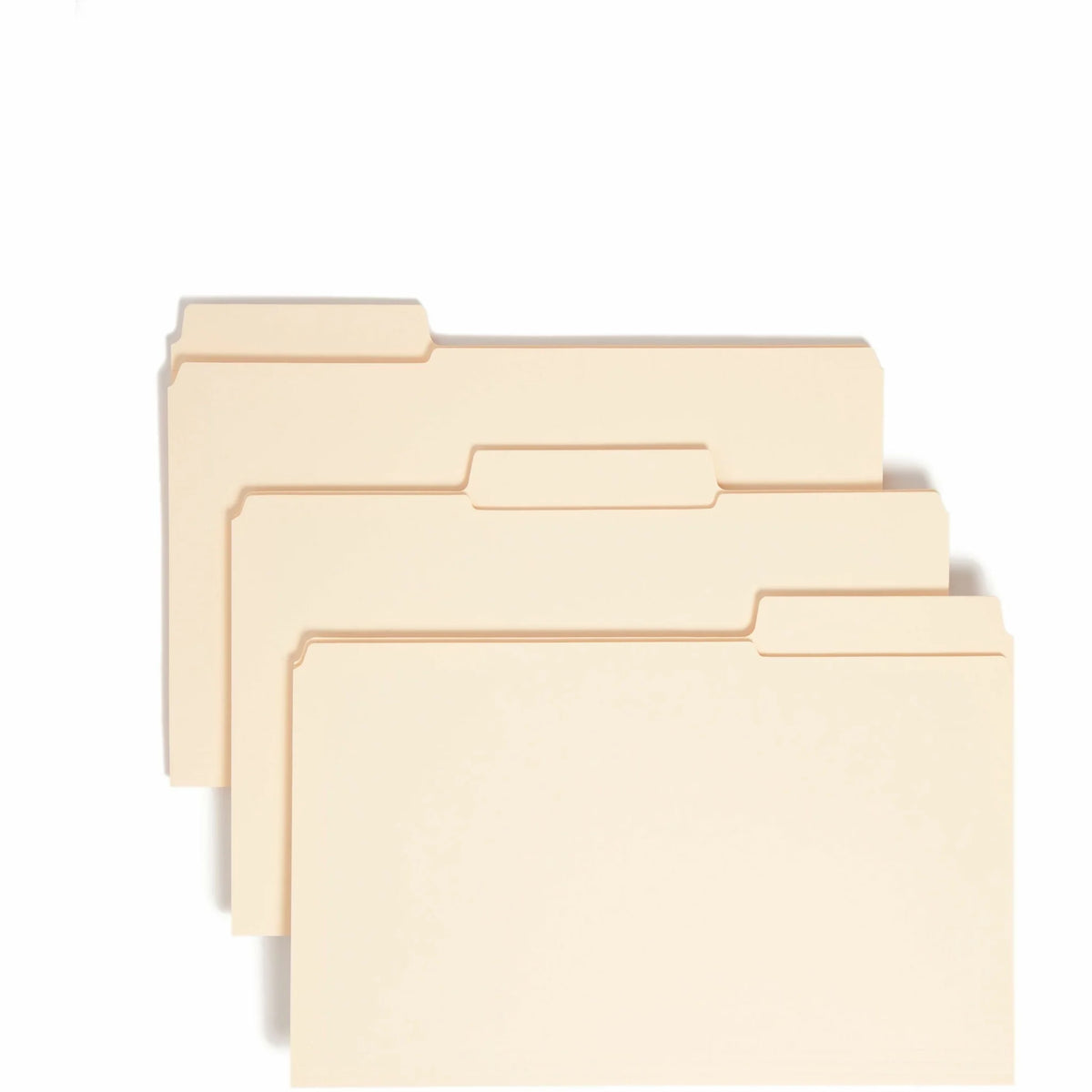 Smead SuperTab Legal File Folders - 1/3 Tab Cut 8.5’’ x 14’’ 100/Box - Top