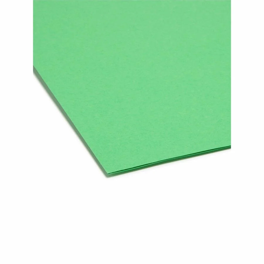 Smead SuperTab Recycled File Folders - Durable Top Tab - 24 Pack