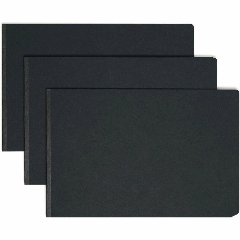 Smead Tabloid Recycled Report Cover: 11x17 3’’ Expansion Black Pressboard - Covers