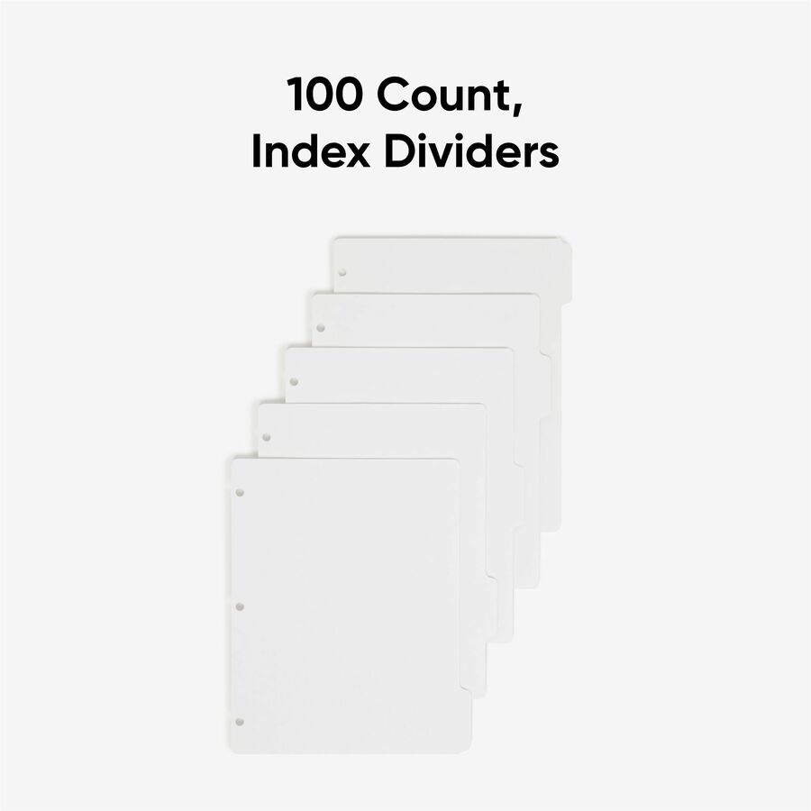 Smead Three-Ring Binder Index Dividers - Alternate-Image1