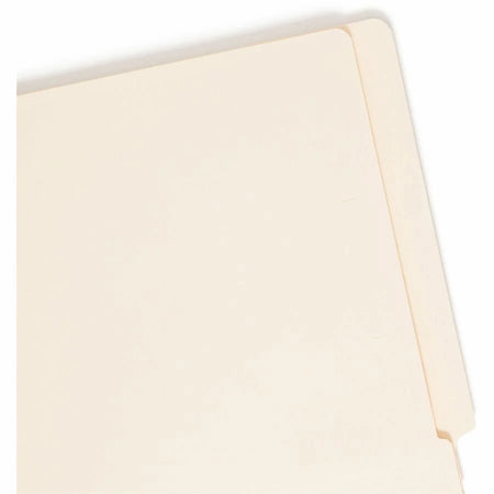 Smead TUFF Straight Tab Cut Letter Recycled End File Folder - 8 1/2’’ x 11’’ - 3/4’’ Expansion - 2 2B Fastener(s)