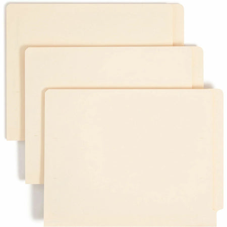 Smead TUFF Straight Tab Cut Letter Recycled End File Folder - 8 1/2’’ x 11’’ - 3/4’’ Expansion - 2 2B Fastener(s)