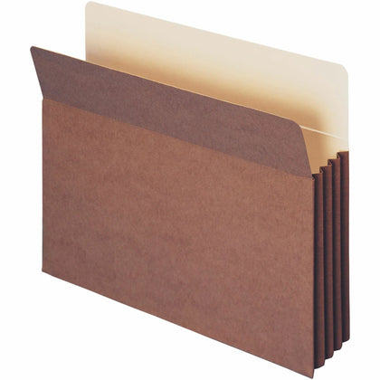 Smead TUFF File Pocket: Letter Size 3 1/2’’ Expansion Redrope - 10/Box - Filing Jackets & Pockets