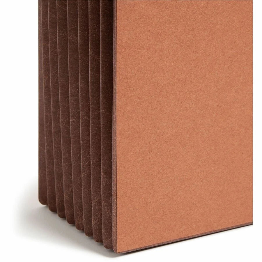 Smead TUFF Legal File Pocket: Redrope 7’’ Expansion 12.5 pt. - 30% Recycled - Filing Jackets & Pockets