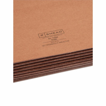 Smead TUFF Legal File Pocket: Redrope 7’’ Expansion 12.5 pt. - 30% Recycled - Filing Jackets & Pockets