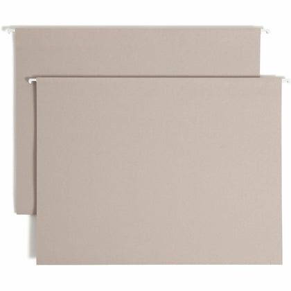 Smead TUFF Legal Hanging Folders - 4’’ Expansion - Steel Gray - 18/Box - & Accessories