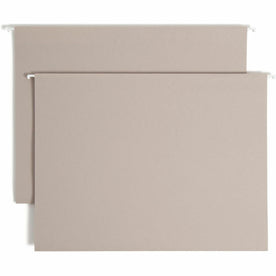 Smead TUFF Legal Hanging Folders - 4’’ Expansion - Steel Gray - 18/Box - & Accessories