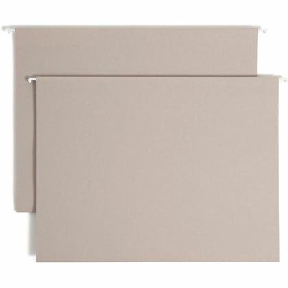 Smead TUFF Legal Hanging Folders - 4’’ Expansion - Steel Gray - 18/Box - & Accessories