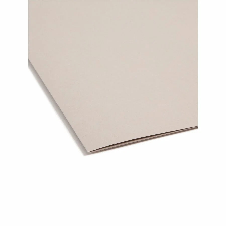 Smead TUFF Legal Hanging Folders - Steel Gray - Tear Resistant - 18/Box - & Accessories