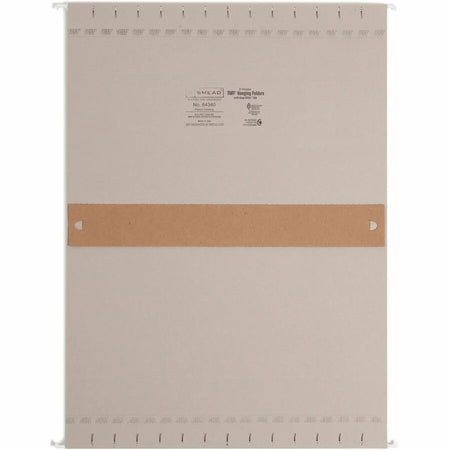 Smead TUFF Legal Hanging Folders - Steel Gray - Tear Resistant - 18/Box - & Accessories