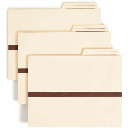 Smead TUFF Pocket File: Letter Size 1’’ Expansion Heavyweight Cover - Filing Jackets & Pockets