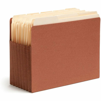 Smead TUFF Recycled File Pocket: 7’’ Expansion Rip & Tear Resistant - End Tab Folders