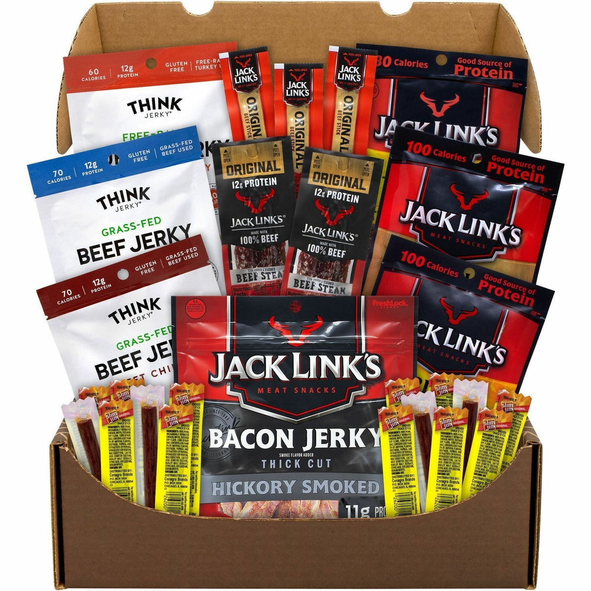 Snack Box Pros Big Beef Jerky Box - 2000