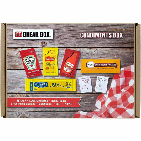 Snack Box Pros Condiments Snack Box - Top
