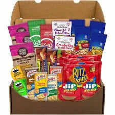 Snack Box Pros On-the-Go Assorted - 3 lb - 27/Carton - Snacks