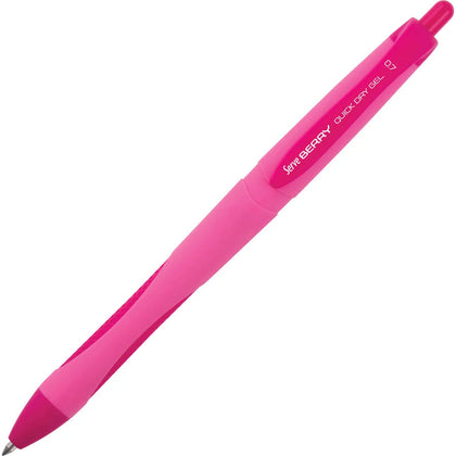 So-Mine Serve Berry Gel Ink Pens - Quick Dry 0.7mm Medium Point - 6-Pack
