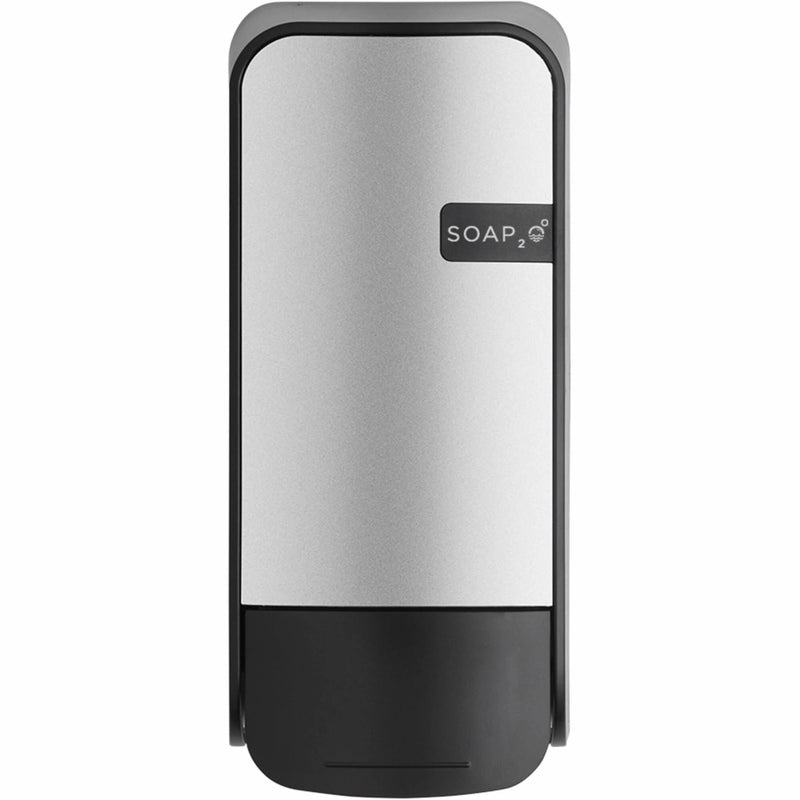 SOAP2O Foam Soap Dispenser: Manual 1.06 Quart Capacity - Stainless Steel - Skin Care Dispensers & Refills