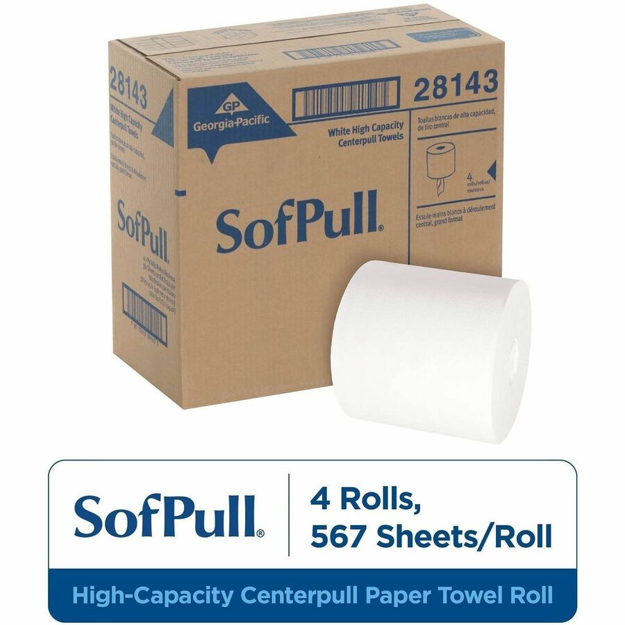 SofPull Centerpull High-Capacity Paper Towels - Alternate-Image1