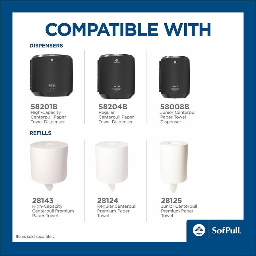 SofPull Centerpull High-Capacity Paper Towels - Alternate-Image5