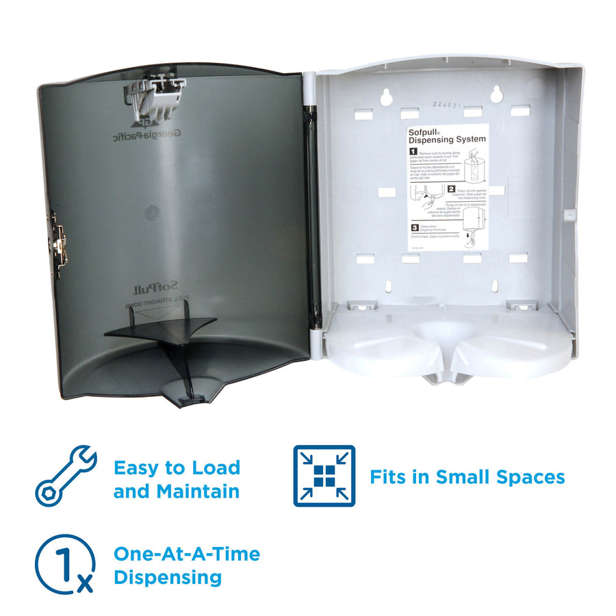 SofPull Centerpull Regular Capacity Paper Towel Dispenser - Alternate-Image4