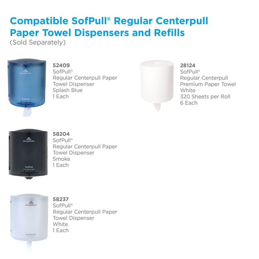SofPull Centerpull Regular Capacity Paper Towel Dispenser - Alternate-Image2