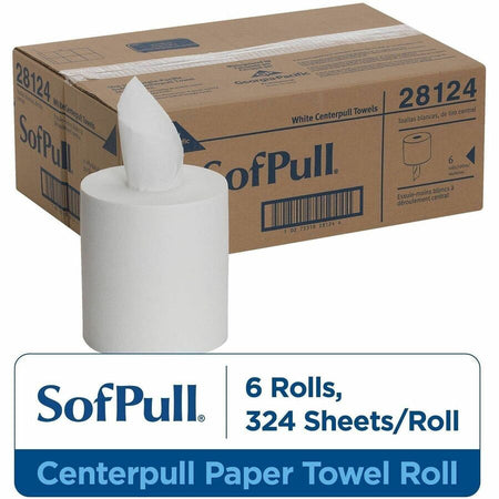 SofPull Centerpull Regular Capacity Paper Towels - Alternate-Image1