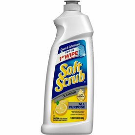 Soft Scrub Total Bath/Kitchen Cleanser - Multipurpose 24 fl oz - Fresh Lemon Scent - Cleaners