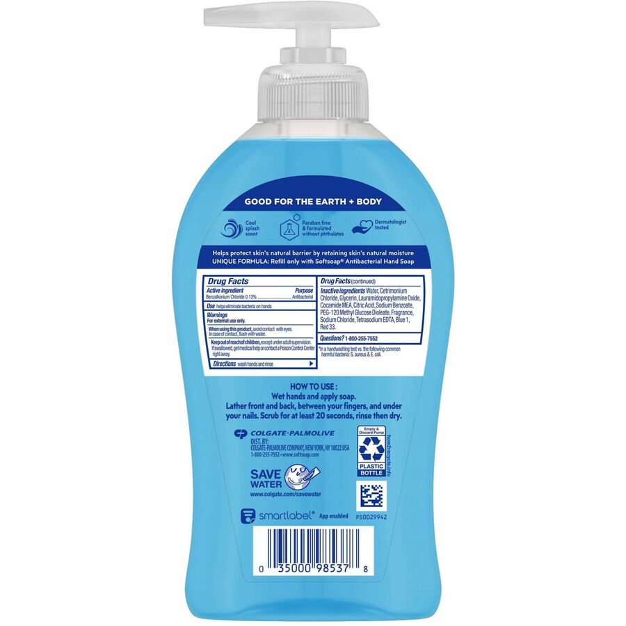Softsoap Antibacterial Hand Soap - Rear