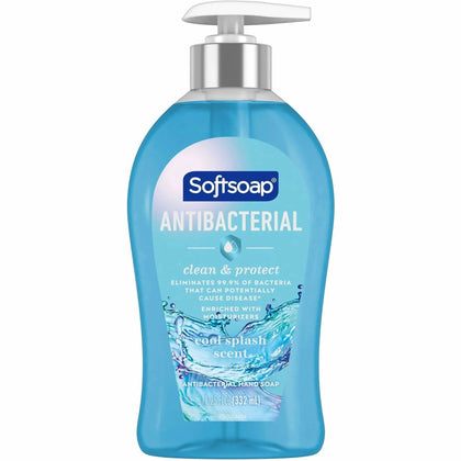Softsoap Antibacterial Hand Soap: Cool Splash Scent Bacteria Remover & Moisturizing - Soaps/Cleaners